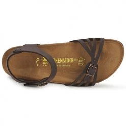 Chaussures Femme Sandales et Nu-pieds Birkenstock BALI Marron -Sandales Soldes Boutique 85633 500 F