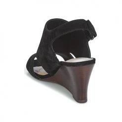 Chaussures Femme Sandales et Nu-pieds Clarks Raven Mist Black Sde -Sandales Soldes Boutique 8565010 500 E