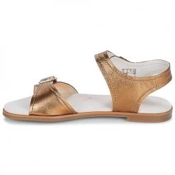 Chaussures Femme Sandales et Nu-pieds Clarks Bay Primrose Bronze Metallic -Sandales Soldes Boutique 8565022 500 D