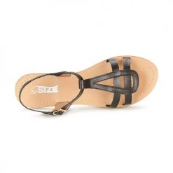 Chaussures Femme Sandales et Nu-pieds So Size DURAN Noir -Sandales Soldes Boutique 891813 500 F