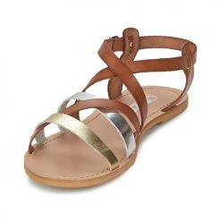 Chaussures Femme Sandales et Nu-pieds So Size AVELA Noisette -Sandales Soldes Boutique 891815 500 C