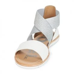 Chaussures Femme Sandales et Nu-pieds Sorel ELLA SANDAL White -Sandales Soldes Boutique 8928025 500 C