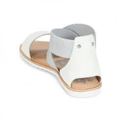Chaussures Femme Sandales et Nu-pieds Sorel ELLA SANDAL White -Sandales Soldes Boutique 8928025 500 E