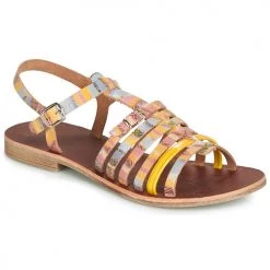 Chaussures Fille Sandales et Nu-pieds GBB BANGKOK Multico / Jaune