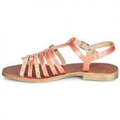 Chaussures Fille Sandales et Nu-pieds GBB BANGKOK Corail -Sandales Soldes Boutique 9019973 500 D