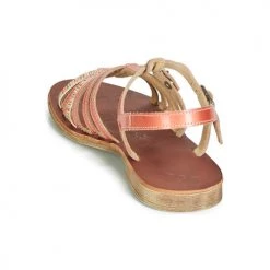 Chaussures Fille Sandales et Nu-pieds GBB BANGKOK Corail -Sandales Soldes Boutique 9019973 500 E