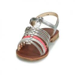 Chaussures Fille Sandales et Nu-pieds GBB BANGKOK Argenté -Sandales Soldes Boutique 9019975 500 C