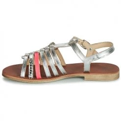 Chaussures Fille Sandales et Nu-pieds GBB BANGKOK Argenté -Sandales Soldes Boutique 9019975 500 D