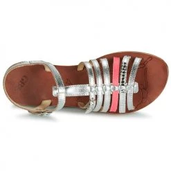 Chaussures Fille Sandales et Nu-pieds GBB BANGKOK Argenté -Sandales Soldes Boutique 9019975 500 F