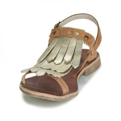 Chaussures Fille Sandales et Nu-pieds GBB ACARO Marron / Doré -Sandales Soldes Boutique 9020009 500 C