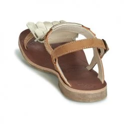 Chaussures Fille Sandales et Nu-pieds GBB ACARO Marron / Doré -Sandales Soldes Boutique 9020009 500 E