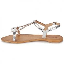 Chaussures Femme Sandales et Nu-pieds Les Tropéziennes par M Belarbi HAMAT Argent / Serpent -Sandales Soldes Boutique 920712 500 D