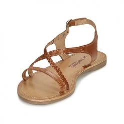 Chaussures Femme Sandales et Nu-pieds Les Tropéziennes par M Belarbi HANANO Tan -Sandales Soldes Boutique 920716 500 C