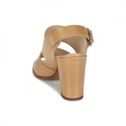 Chaussures Femme Sandales et Nu-pieds Dune London CUPPED BLOCK HEEL SANDAL Beige -Sandales Soldes Boutique 925448 500 E