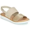 Chaussures Femme Sandales et Nu-pieds Casual Attitude JALAYEPE Beige irisé